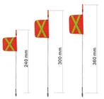 کان کنی کے لیے حفاظتی وہپ فلیگ